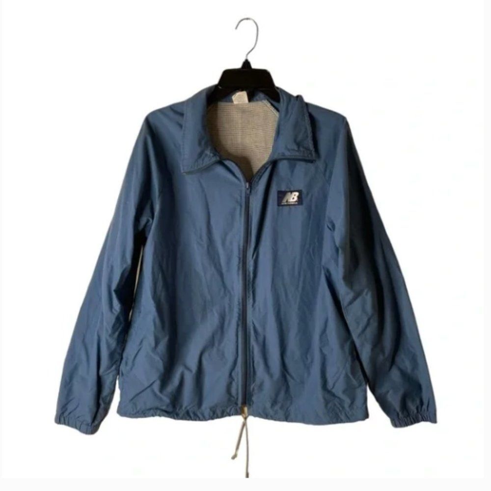 Vintage New Balance Track Jacket Size M | Retro Y2K Athletic Streetwear